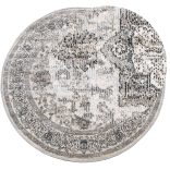 ARBIZU többszínű vintage stílusú bel-/kültéri szőnyeg Ø 120 cm