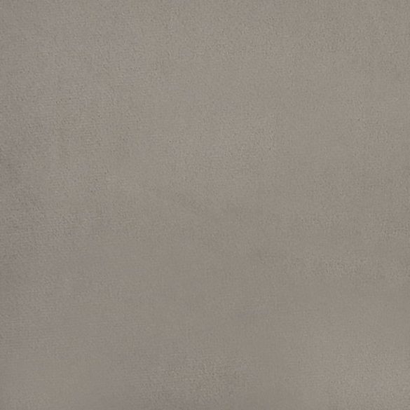 kétszemélyes világosszürke bársony kanapéágy