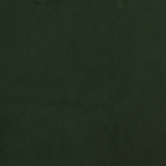 kétszemélyes sötétzöld bársony kanapéágy két párnával