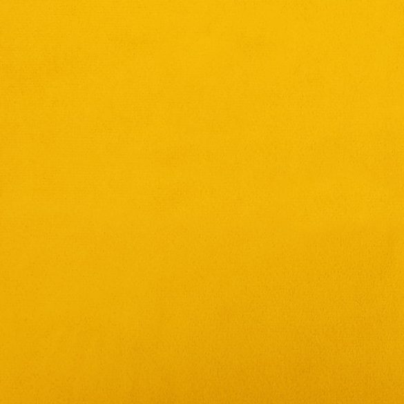 kétszemélyes sárga bársony kanapéágy