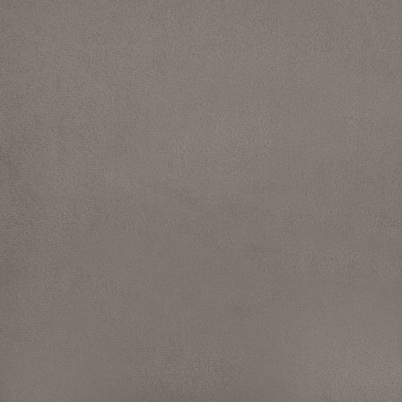 kétszemélyes világosszürke bársony kanapéágy