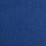 kétszemélyes kék szövet kanapéágy két párnával