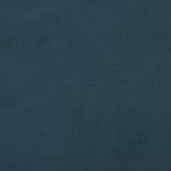 kétszemélyes kék bársony kanapéágy két párnával