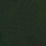 kétszemélyes sötétzöld bársony kanapéágy két párnával