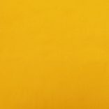 kétszemélyes sárga bársony kanapéágy két párnával