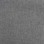 kétszemélyes világosszürke szövet kanapéágy két párnával