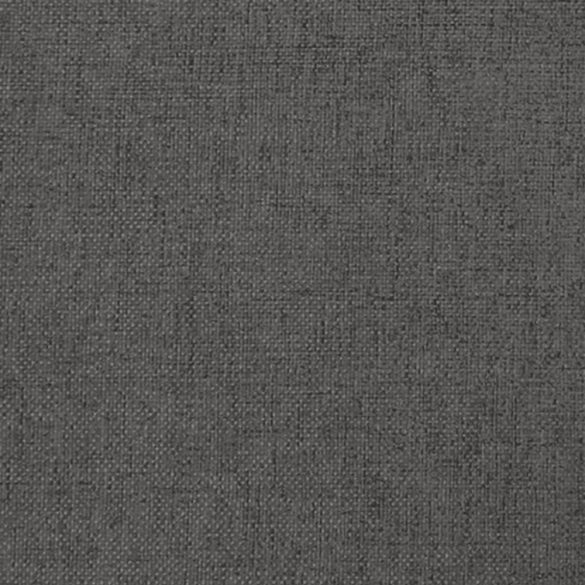 kétszemélyes sötétszürke szövet kanapéágy két párnával