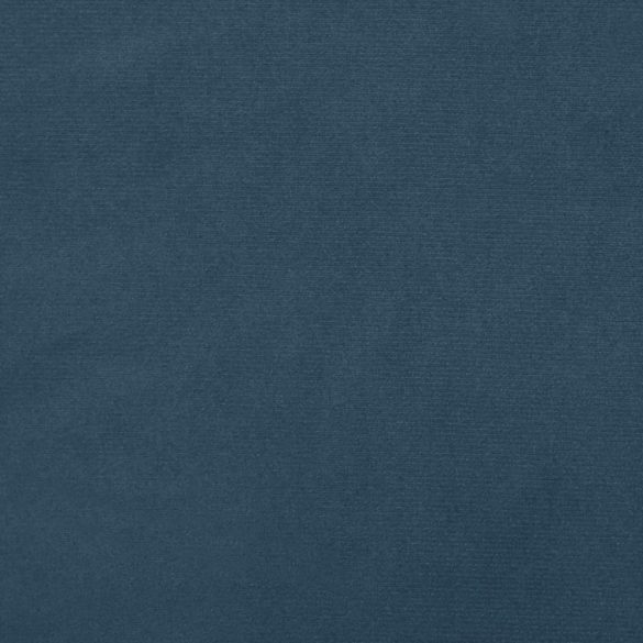 kétszemélyes kék bársony kanapéágy