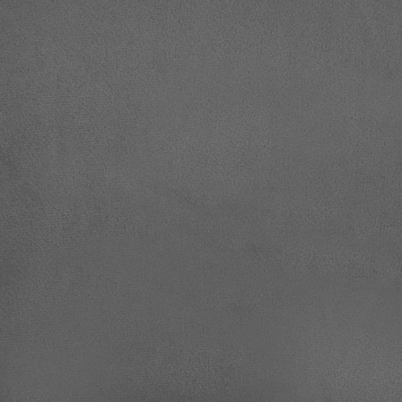 kétszemélyes sötétszürke bársony kanapéágy