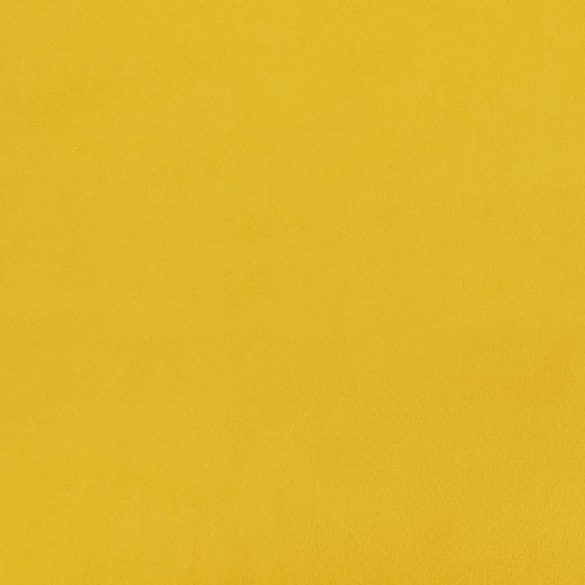 kétszemélyes sárga bársony kanapéágy