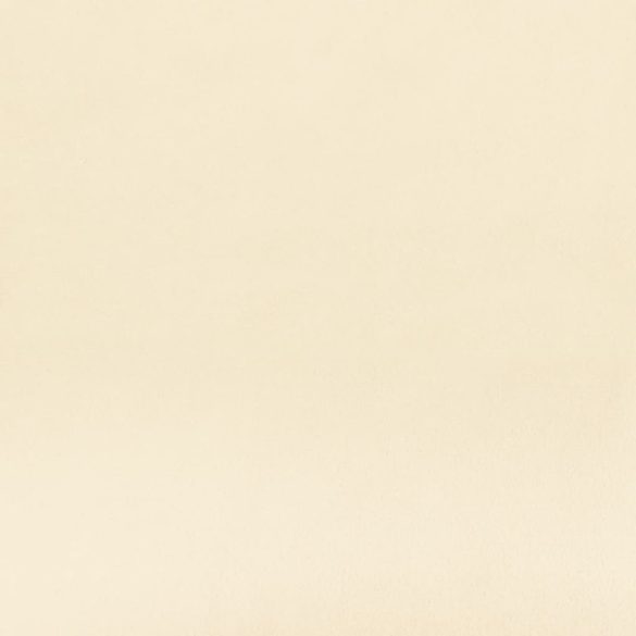 kétszemélyes krémszínű bársony kanapéágy