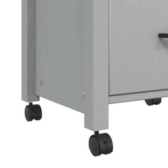 MONZA tömör fenyőfa konyhai kocsi 48 x 40 x 88,5 cm