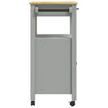 MONZA tömör fenyőfa konyhai kocsi 60 x 40 x 88,5 cm