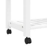 MONZA tömör fenyőfa konyhai kocsi 84 x 40 x 88,5 cm