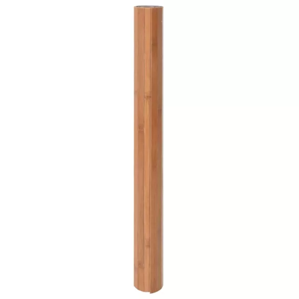 négyszögletű természetes bambusz szőnyeg 60 x 100 cm