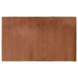 négyszögletű barna bambusz szőnyeg 60 x 100 cm