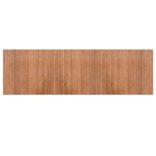 négyszögletű természetes bambusz szőnyeg 60 x 200 cm