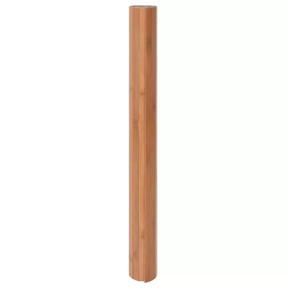 négyszögletű természetes bambusz szőnyeg 60 x 400 cm