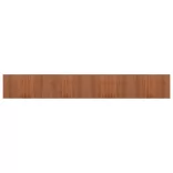 négyszögletű barna bambusz szőnyeg 60 x 400 cm