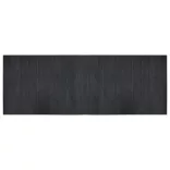 négyszögletű szürke bambusz szőnyeg 70 x 200 cm