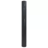 négyszögletű szürke bambusz szőnyeg 70 x 200 cm