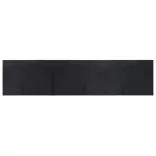 négyszögletű fekete bambusz szőnyeg 70 x 300 cm