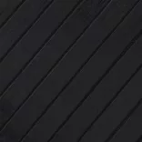 négyszögletű fekete bambusz szőnyeg 70 x 300 cm