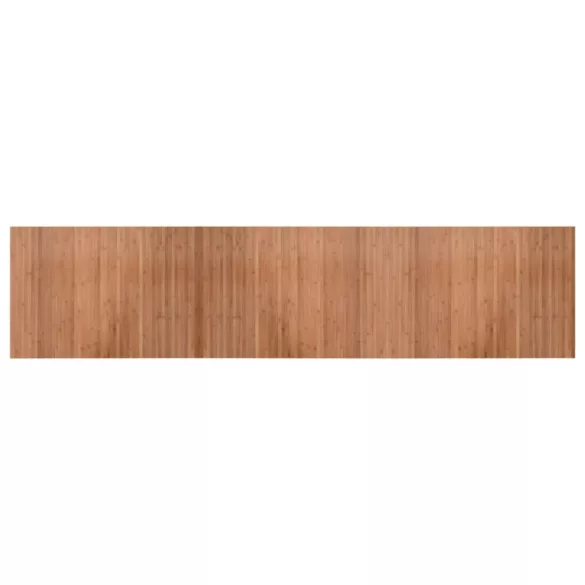 négyszögletű természetes bambusz szőnyeg 70 x 300 cm