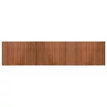 négyszögletű barna bambusz szőnyeg 70 x 300 cm