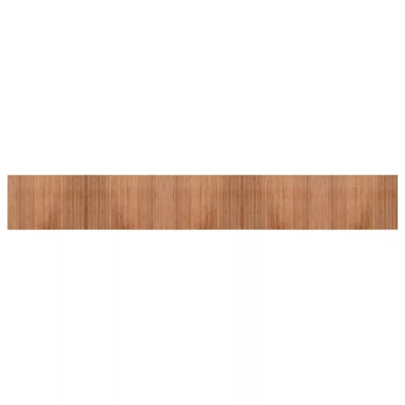 négyszögletű természetes bambusz szőnyeg 70 x 500 cm