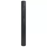 négyszögletű szürke bambusz szőnyeg 70 x 500 cm