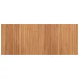 négyszögletű természetes bambusz szőnyeg 80 x 200 cm