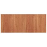 négyszögletű barna bambusz szőnyeg 80 x 200 cm