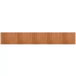 négyszögletű barna bambusz szőnyeg 80 x 500 cm