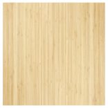 négyszögletű világos természetes bambusz szőnyeg 100 x 100 cm