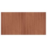 négyszögletű barna bambusz szőnyeg 100 x 200 cm