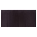 négyszögletű sötétbarna bambusz szőnyeg 100 x 200 cm