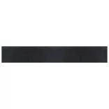 négyszögletű fekete bambusz szőnyeg 60 x 400 cm