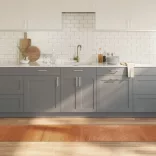 négyszögletű természetes bambusz szőnyeg 60 x 400 cm