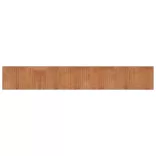 négyszögletű természetes bambusz szőnyeg 60 x 400 cm