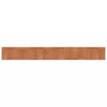 négyszögletű barna bambusz szőnyeg 60 x 500 cm