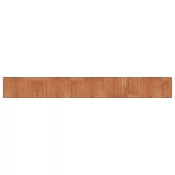 négyszögletű barna bambusz szőnyeg 60 x 500 cm