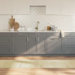   négyszögletű világos természetes bambusz szőnyeg 60 x 500 cm