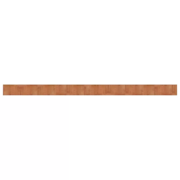 négyszögletű barna bambusz szőnyeg 60 x 1000 cm