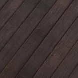 négyszögletű sötétbarna bambusz szőnyeg 70 x 300 cm