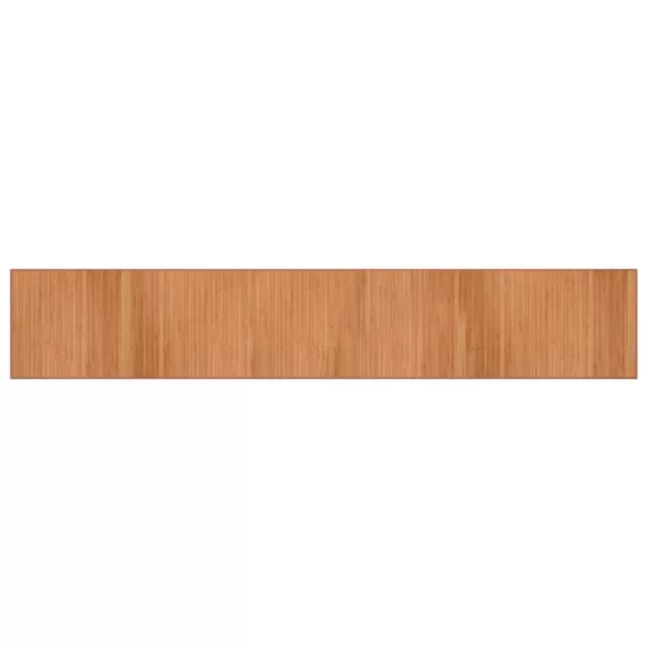 négyszögletű természetes bambusz szőnyeg 70 x 400 cm