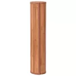 négyszögletű barna bambusz szőnyeg 70 x 400 cm