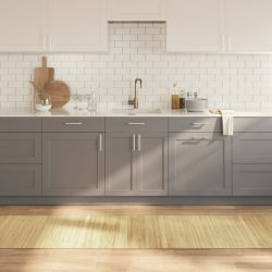   négyszögletű világos természetes bambusz szőnyeg 70 x 400 cm