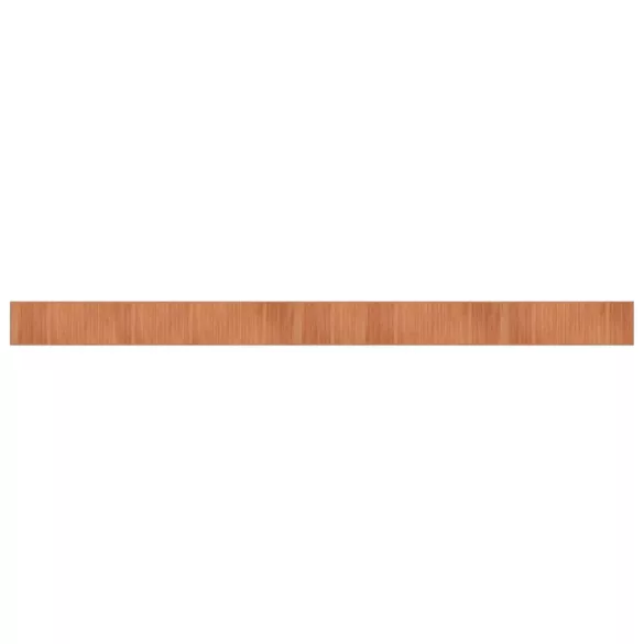 négyszögletű barna bambusz szőnyeg 70 x 1000 cm