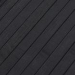 négyszögletű szürke bambusz szőnyeg 80 x 200 cm